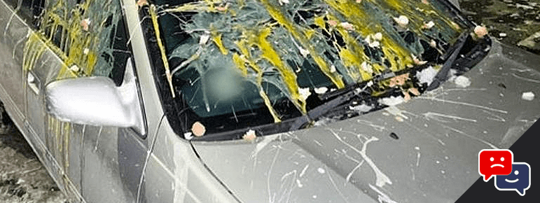 What Can the Police Do If Someone Eggs Your Car?