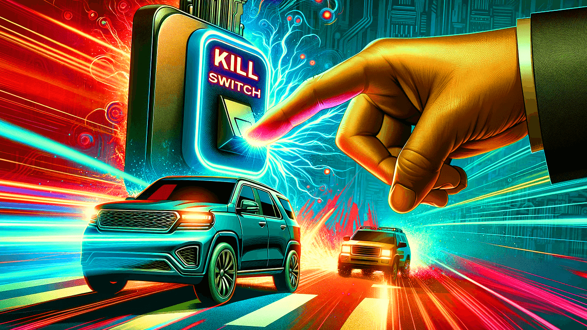 Kill Switch In All Cars Sold After 2026